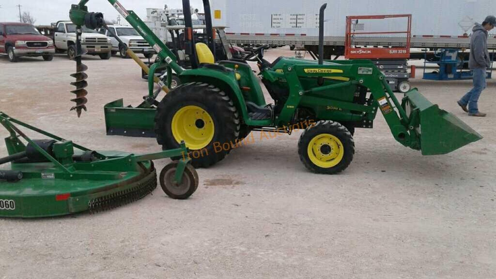 2014 John Deere 3038E Tractor with Implements - Image 6 of 16