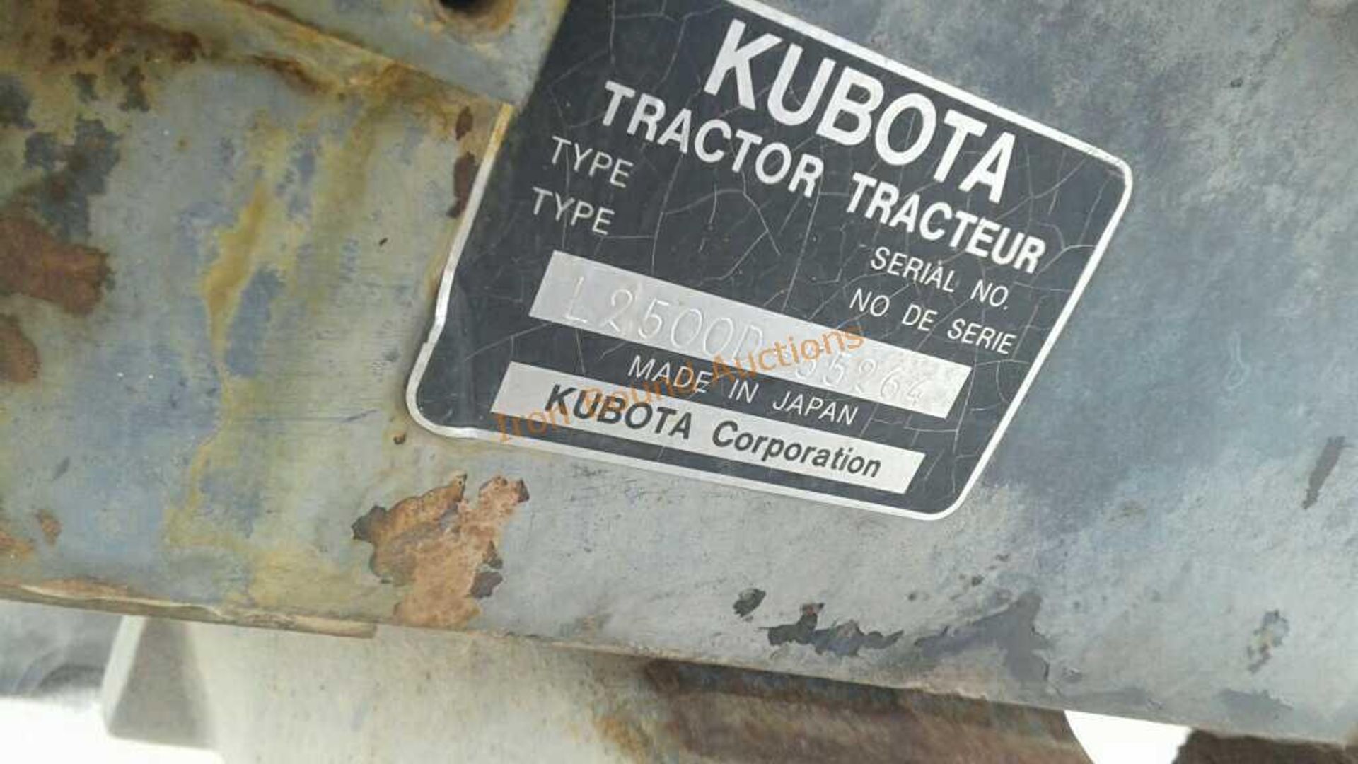 Kubota 2500D 4WD Tractor - Image 10 of 10