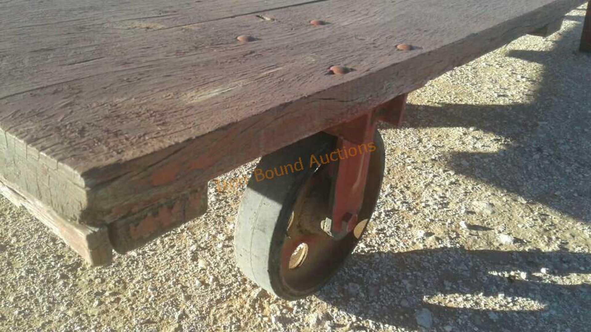 Vintage Industrial Nutting Cart - Image 2 of 2