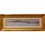 Costa sarda, olio su faesite cm. 69x12 Giovanni Sircana 1909-1984