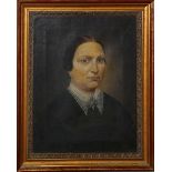 Ritratto di donna, ignoto fine XIX secolo, olio su tela, 55 x 42 cm