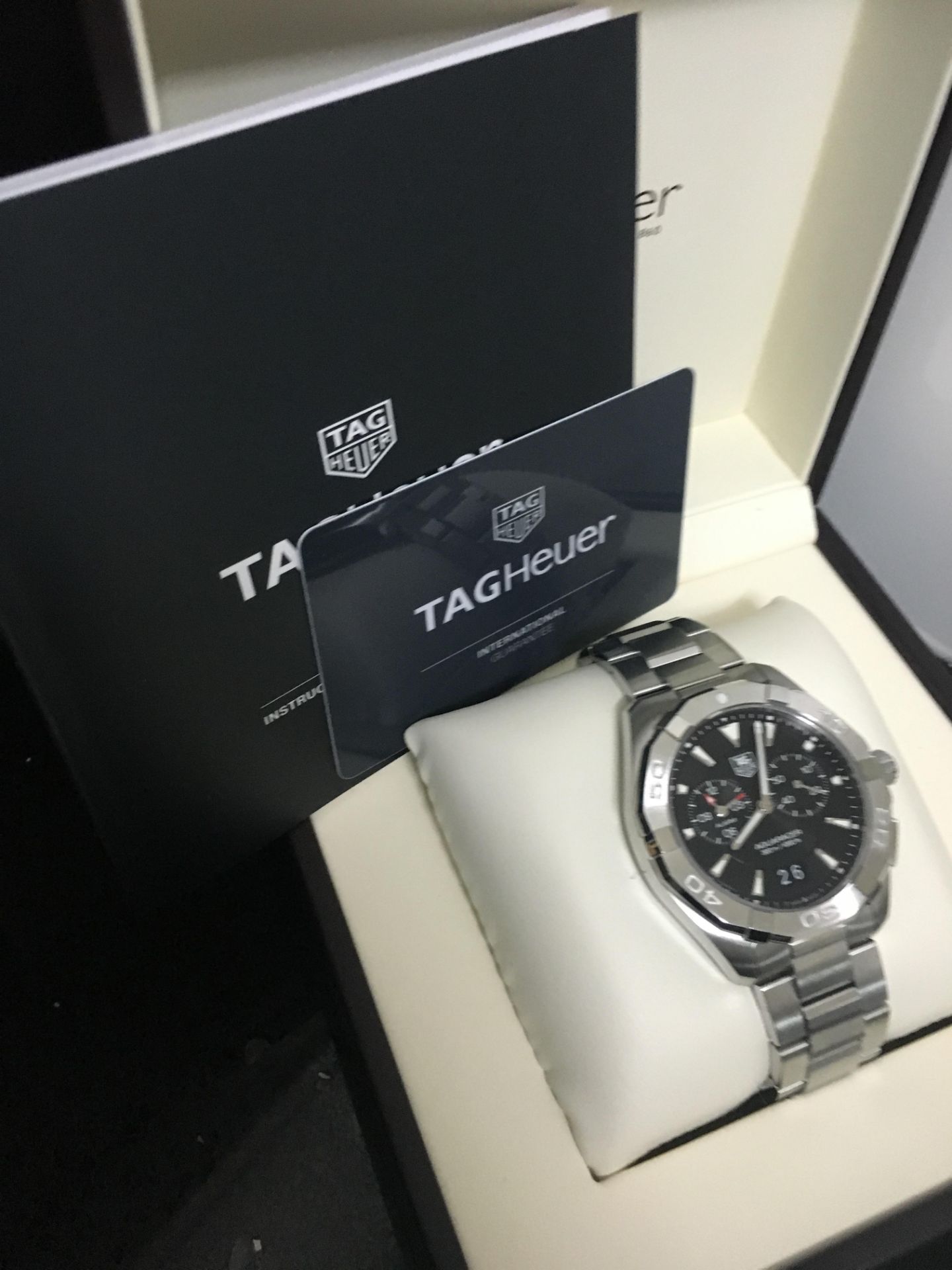 TAG HEUER AQUARACER SILVER MENS WATCH - Bild 2 aus 7