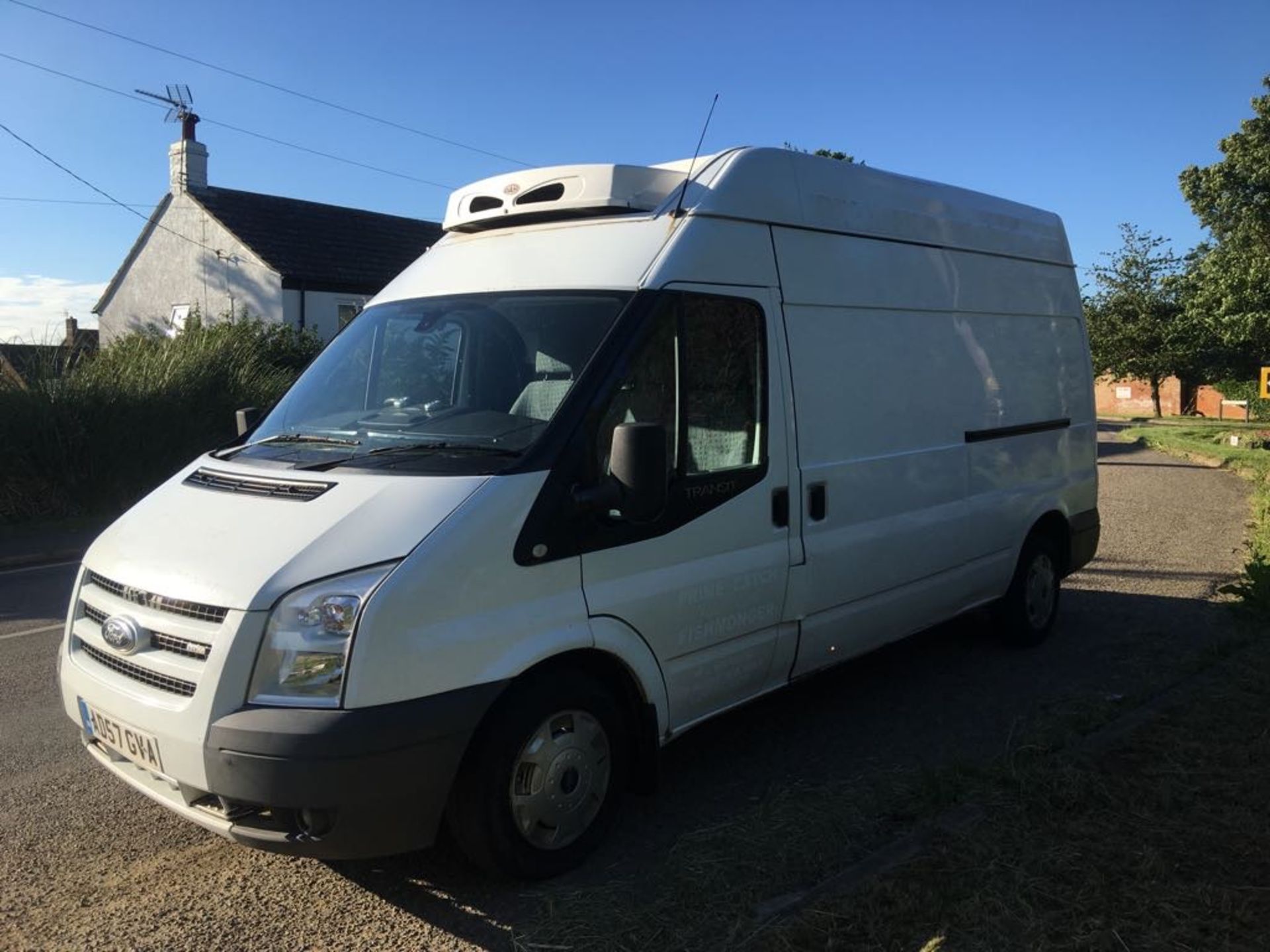 2008 FORD TRANSIT 110 T300L FWD **FRIDGE VAN WITH COUNTER** - Image 2 of 22