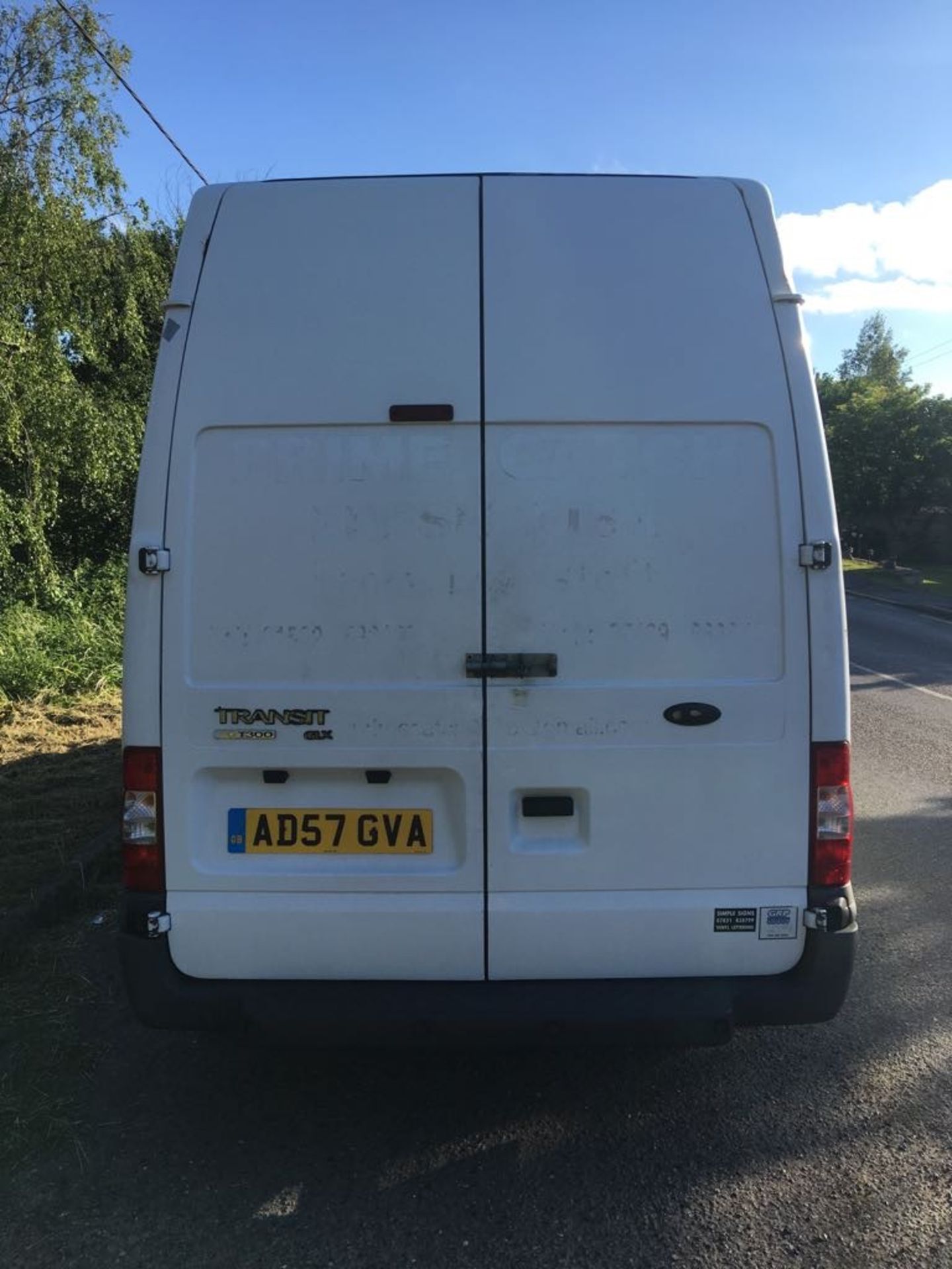 2008 FORD TRANSIT 110 T300L FWD **FRIDGE VAN WITH COUNTER** - Image 7 of 22