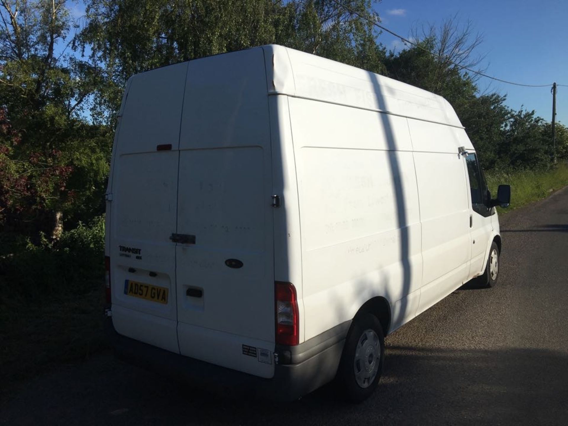 2008 FORD TRANSIT 110 T300L FWD **FRIDGE VAN WITH COUNTER** - Image 8 of 22