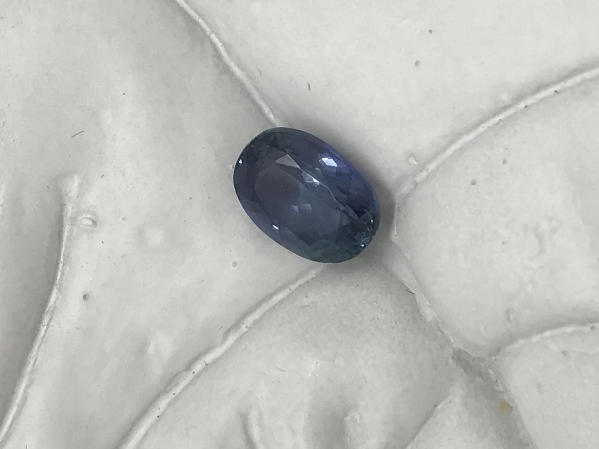 3.21 CT NATURAL LOOSE TANZANITE GSL CERTIFIED - Image 4 of 5