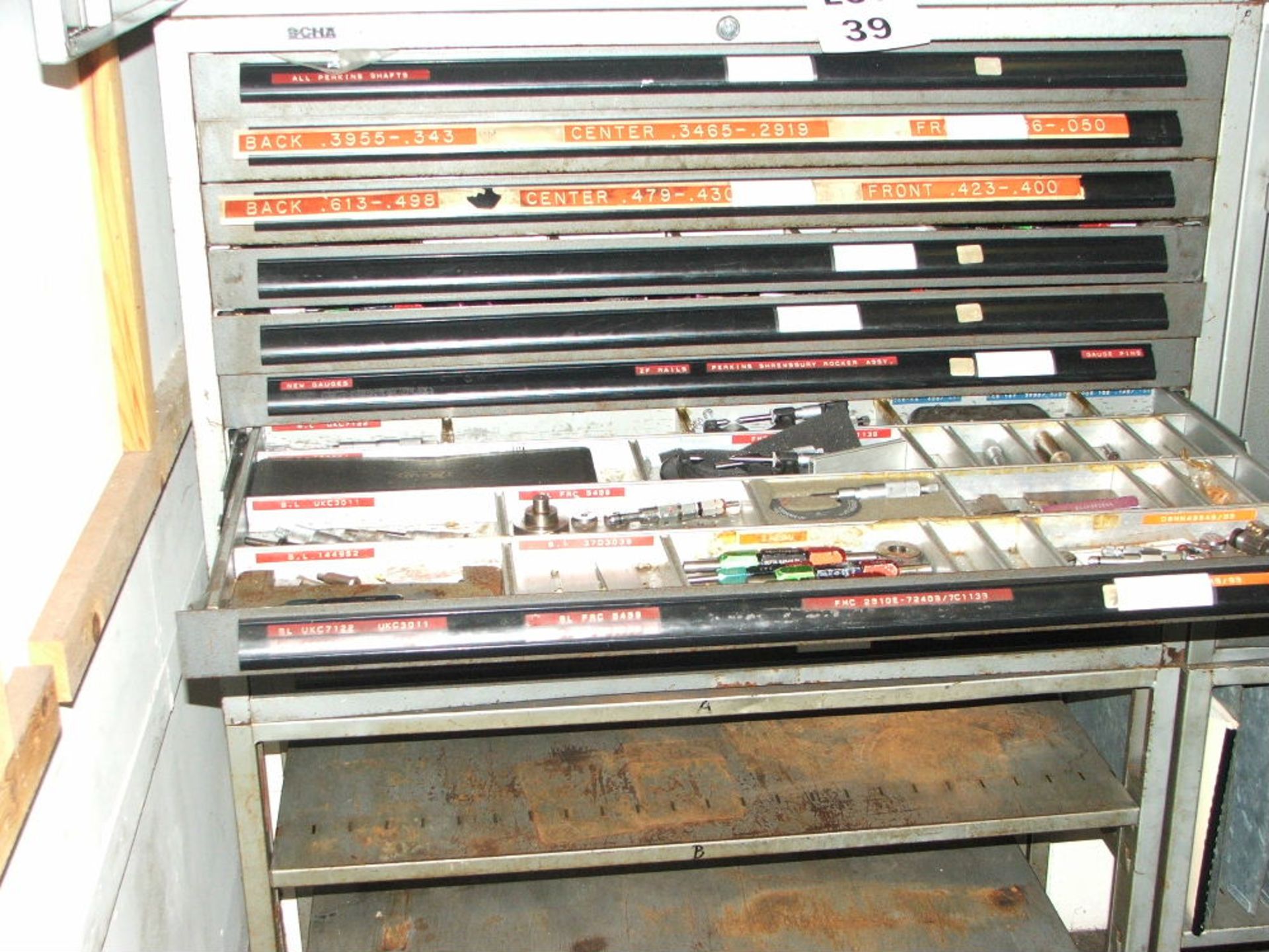 STEEL CABINET & CONTENTS OF VARIOUS METROLOGY EQUIPMENT - Image 2 of 2