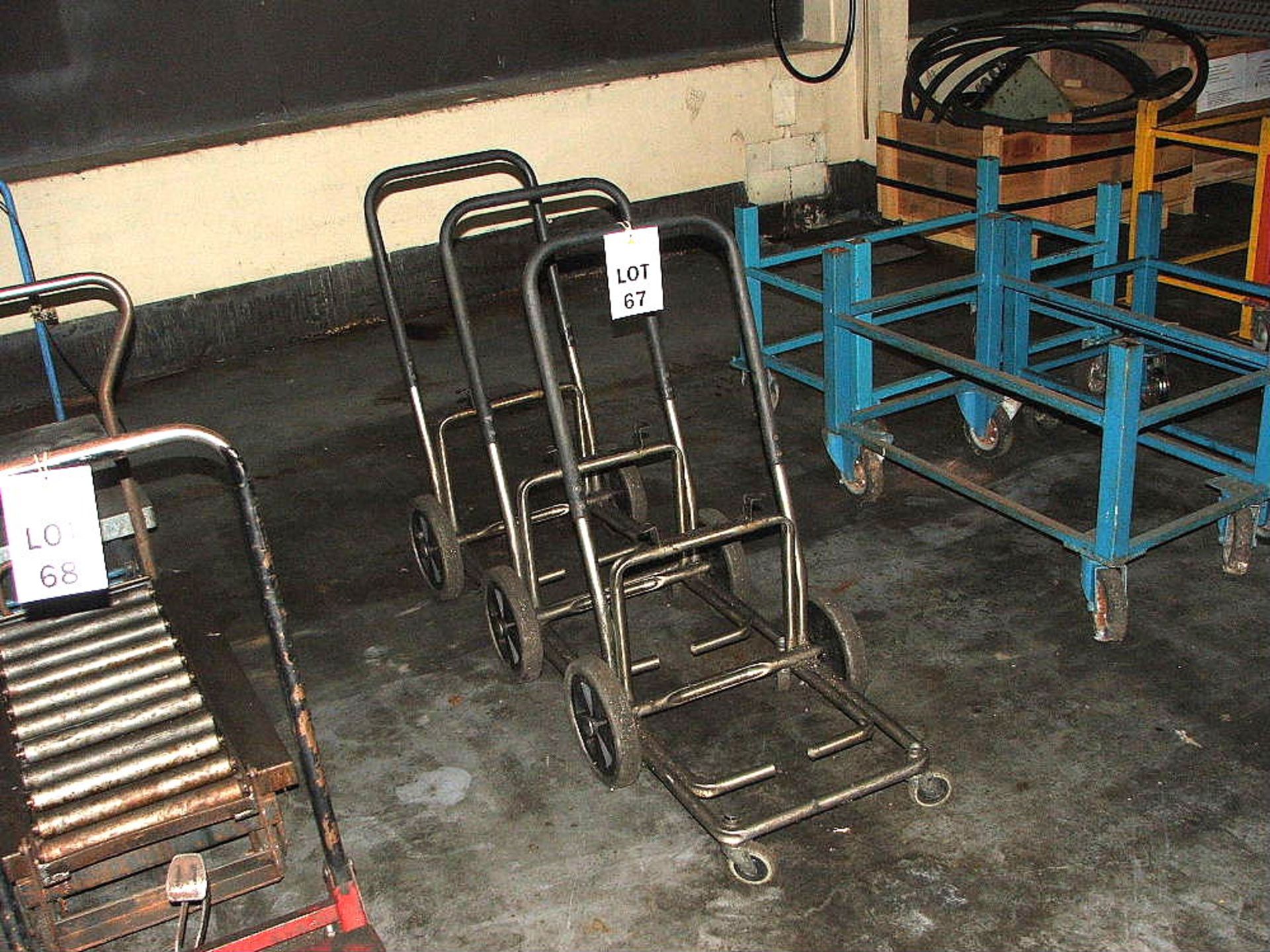 3 X MOBILE WORK TROLLIES