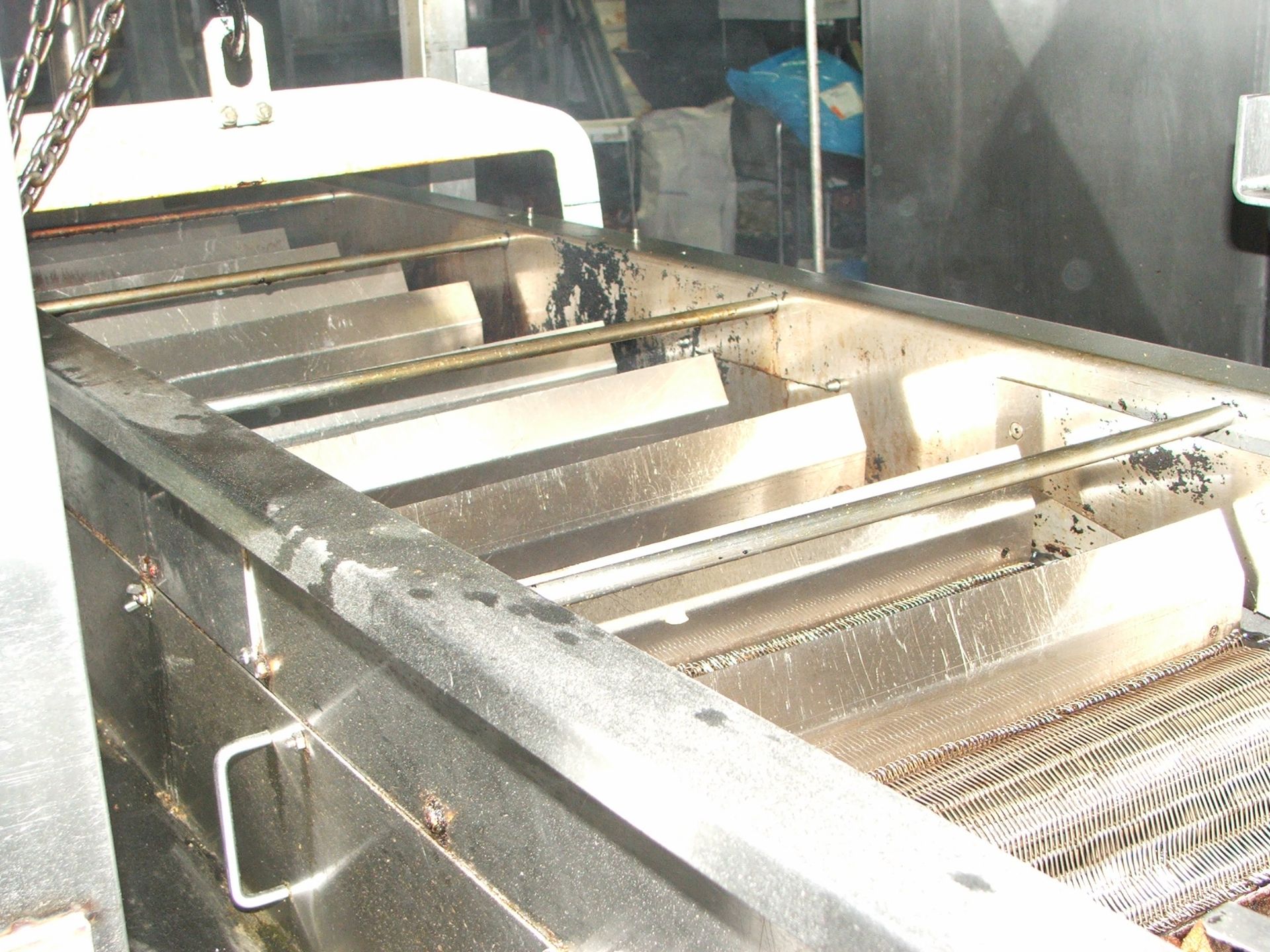 COAT & FRY 3MTR LONG 1200 LTR SNACK FRYER & CONTROL PANEL - Image 3 of 4