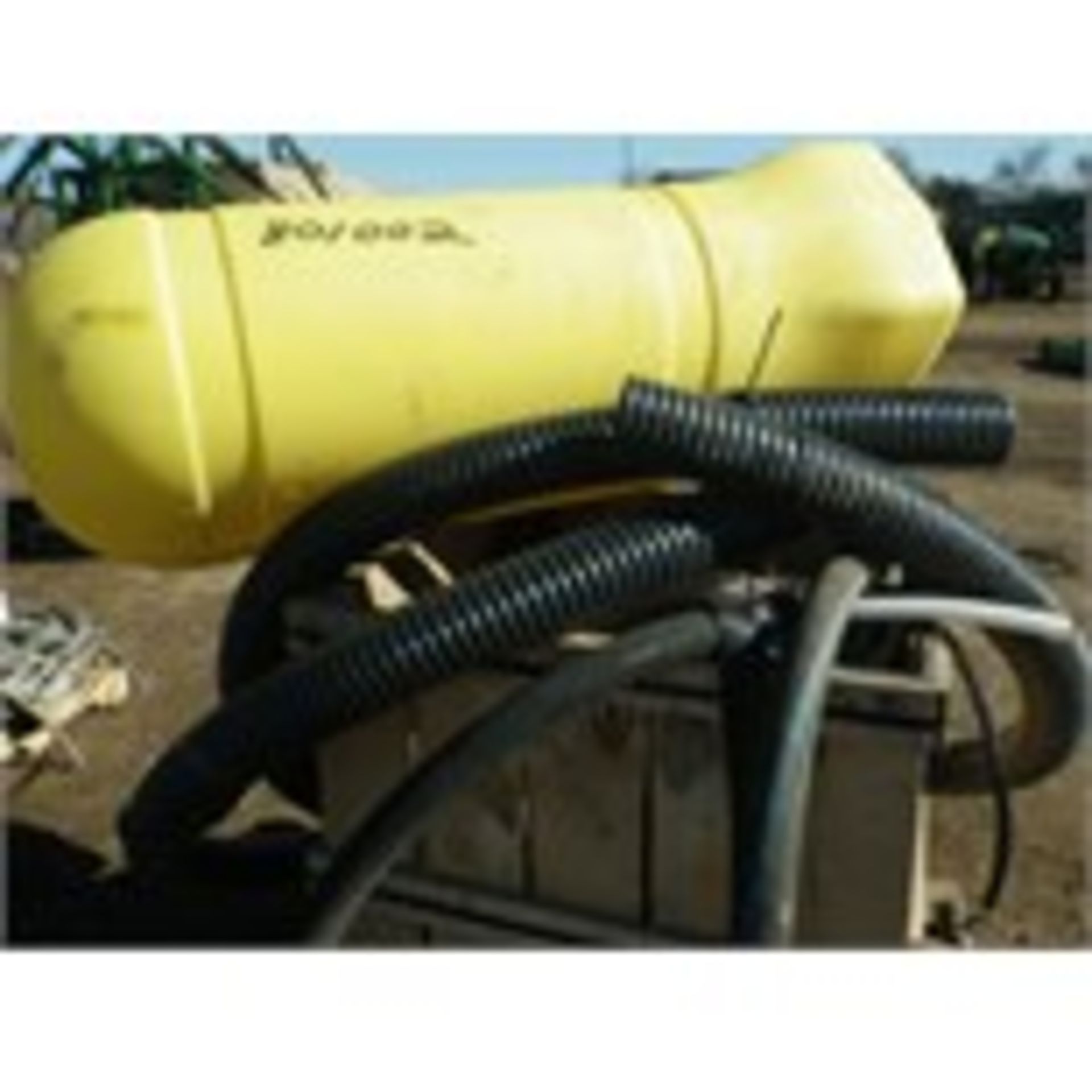 (11) 55 GALLON POLY LIQUID TANK W/ ASSORTED SPRAYER HOSES