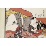 Japan - Erotika - - Shunga. 2 Bde. Mit insg. 99 Tafeln mit expliziten erotischen