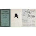 Beethoven, Ludwig von - - Wegeler, Dr. F.G. u. F.Ries. Biographische Notizen über Ludwig van