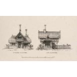 Gartenarchitektur - - Ricauti, T.J. Sketches for rustic work; including bridges, park and garden