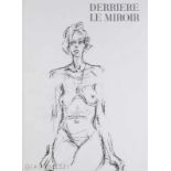 Derriere Le Miroir - - Giacometti, Alberto. (1901 Stampa im Bergell/Graubünden - 1966 Chur).