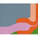 Lukin, Sven. (1934 Riga). o.T. (abstrakte Komposition). 1969. Farbserigraphie auf Karton. 58,5 x