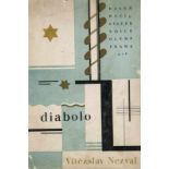 Avantgarde Tschechien - - Nezval, Vítezslav. Diabolo. Basen noci. Prag, Edice olymp, 1926. 26 nn. S.