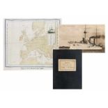 S.M.S. Victoria Louise - - Wernick, Fritz. Tagebuch des Seekadetten Wernick 1910/11. Schwarzes HLdr.