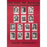 Plakate - - Sammlung von 15 Propagandaplakaten aus der UdSSR, China und BRD. 1920er-1980er Jahre.