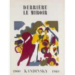 Derriere Le Miroir - - Kandinsky, Wassily. Derrière Le Miroir Nr. 042 und 179. Mit 3 farbigen und