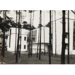 Bauhaus - - Sammlung von 5 Amateuraufnahmen vom Bauhaus in Dessau. 1928. Vintages.