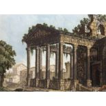 Prestel, Johann G. Theophilus. (1739 Grönenbach - 1808 Frankfurt a.M.). Le Temple d`Apollon en