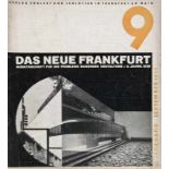 Avantgarde Bauhaus - - Das Neue Frankfurt. Monatsschrift für die Probleme moderner Gestaltung. Nr.