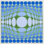 Geometrische Abstraktion - Op Art - - Vasarely, Victor. (1906 Pécs - 1997 Paris). o.T. (Kompostion