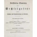 Rechtswissenschaften - - Wechselrecht - Sammlung von 5 Werken in 10 Bänden. Enth.: V.A. Wagner.