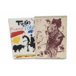 Picasso, Pablo - - Dominguin, Luis Miguel. Toros y Toreros. Mit zahlreichen Abbildungen. Paris,