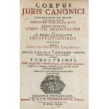 Rechtswissenschaften - - Lancelotti, J. P.. Corpus Juris Canonici, emendatum et notis illustratum,