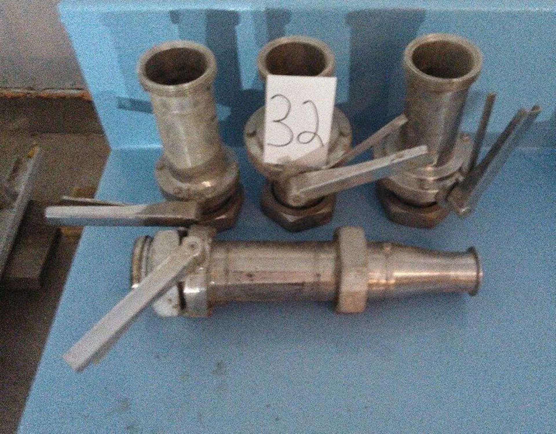 (4) Stainless Steel Valves