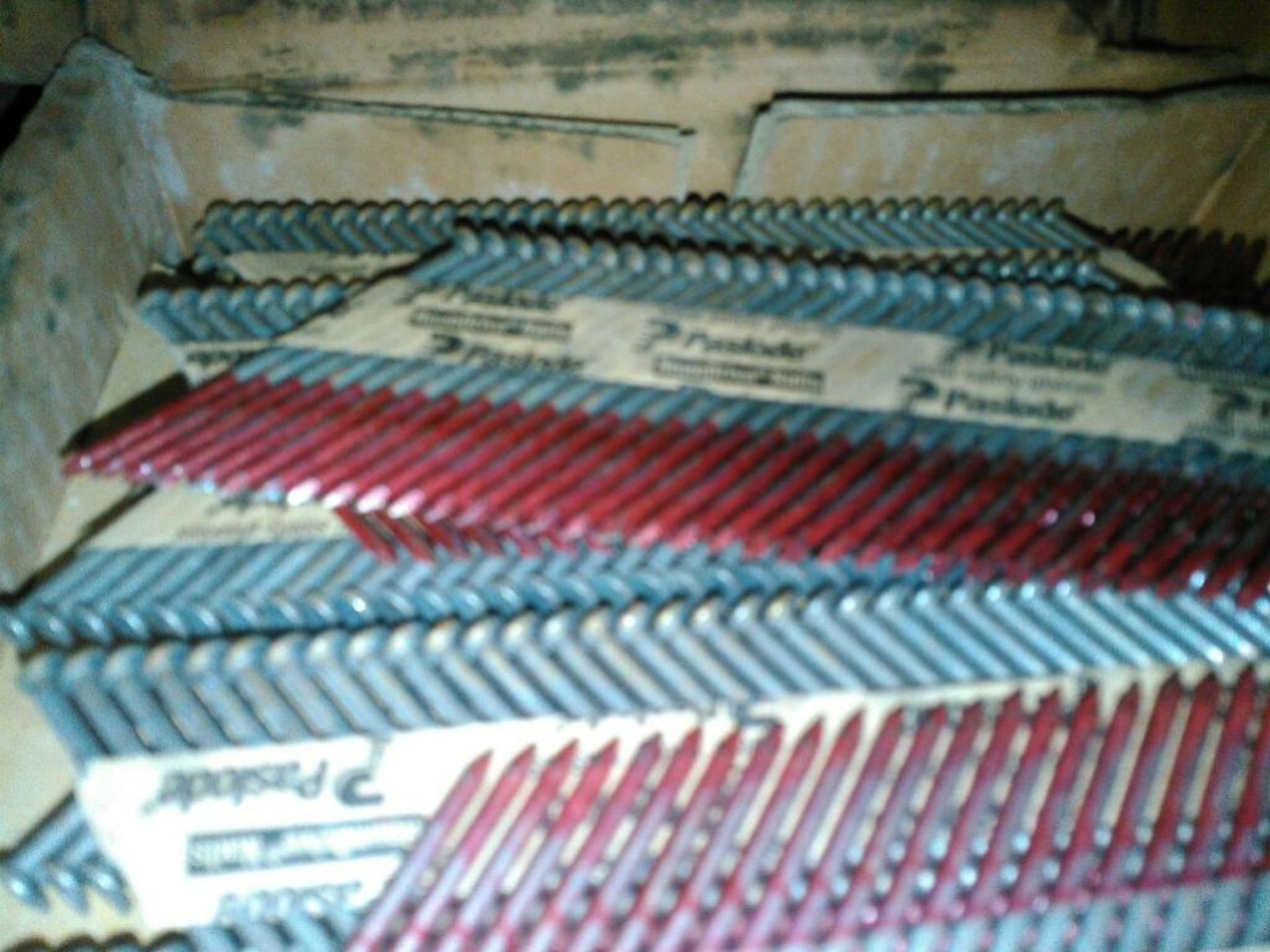 (7) Boxes of 3" x .120 Smooth Shank RounDrive Nails - Image 2 of 2