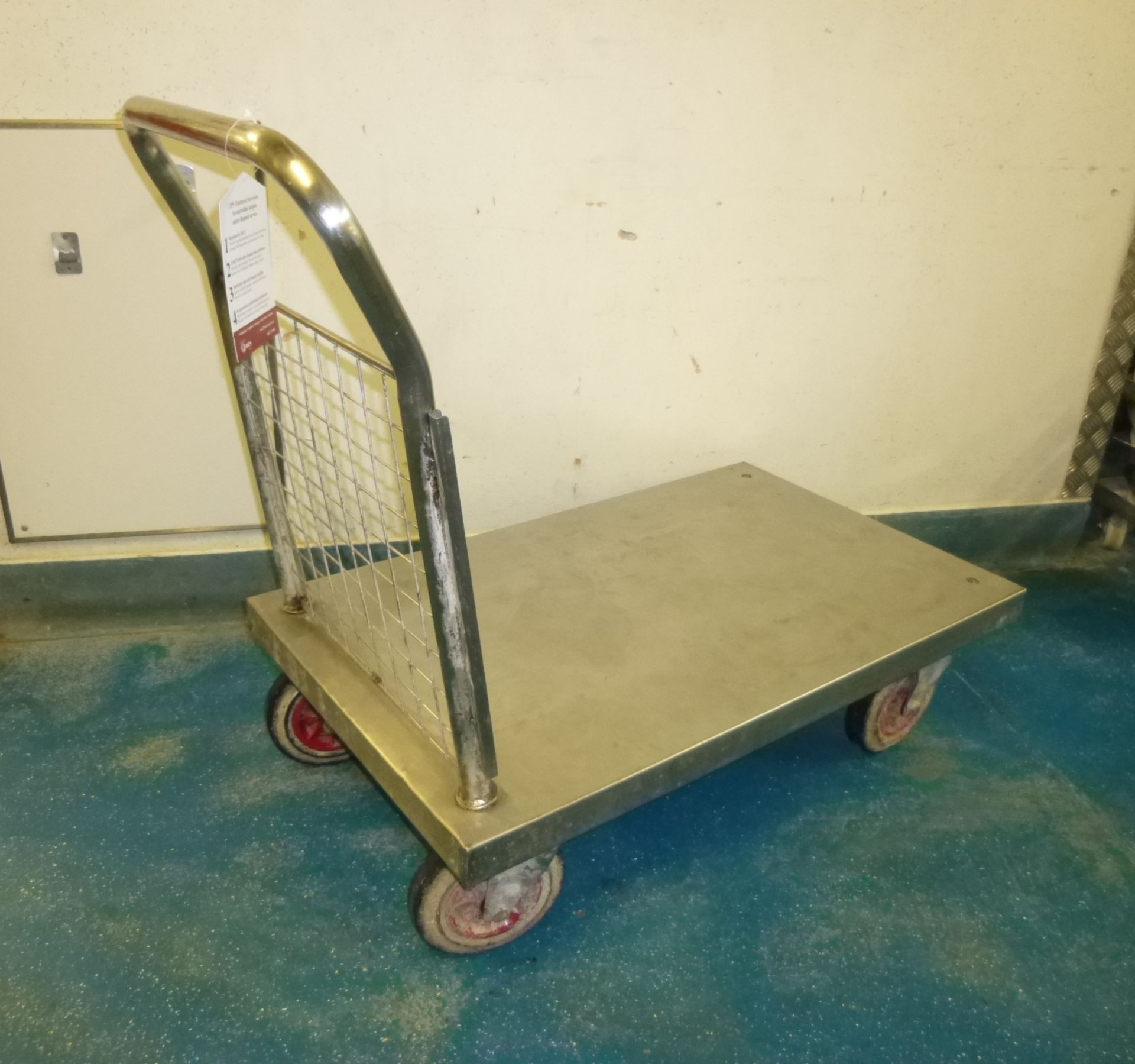 Stainless Steel Transfer Trolley