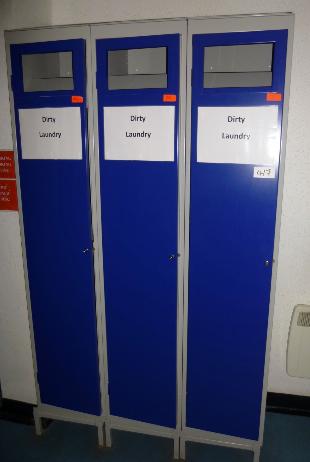 3 x Dirty Laundry Locker Units