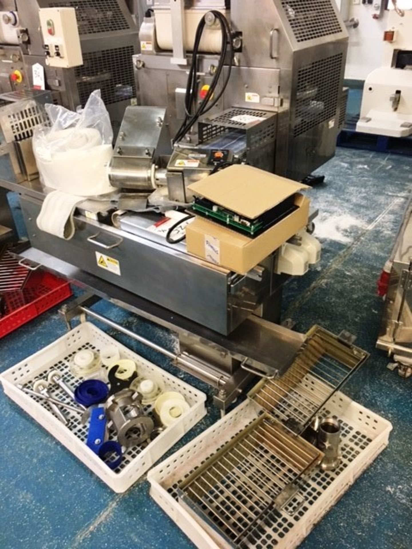 Rheon KN550 Compact Encrusting Machine w/ Rheon UC303 Forming Unit Conveyor - Image 3 of 3