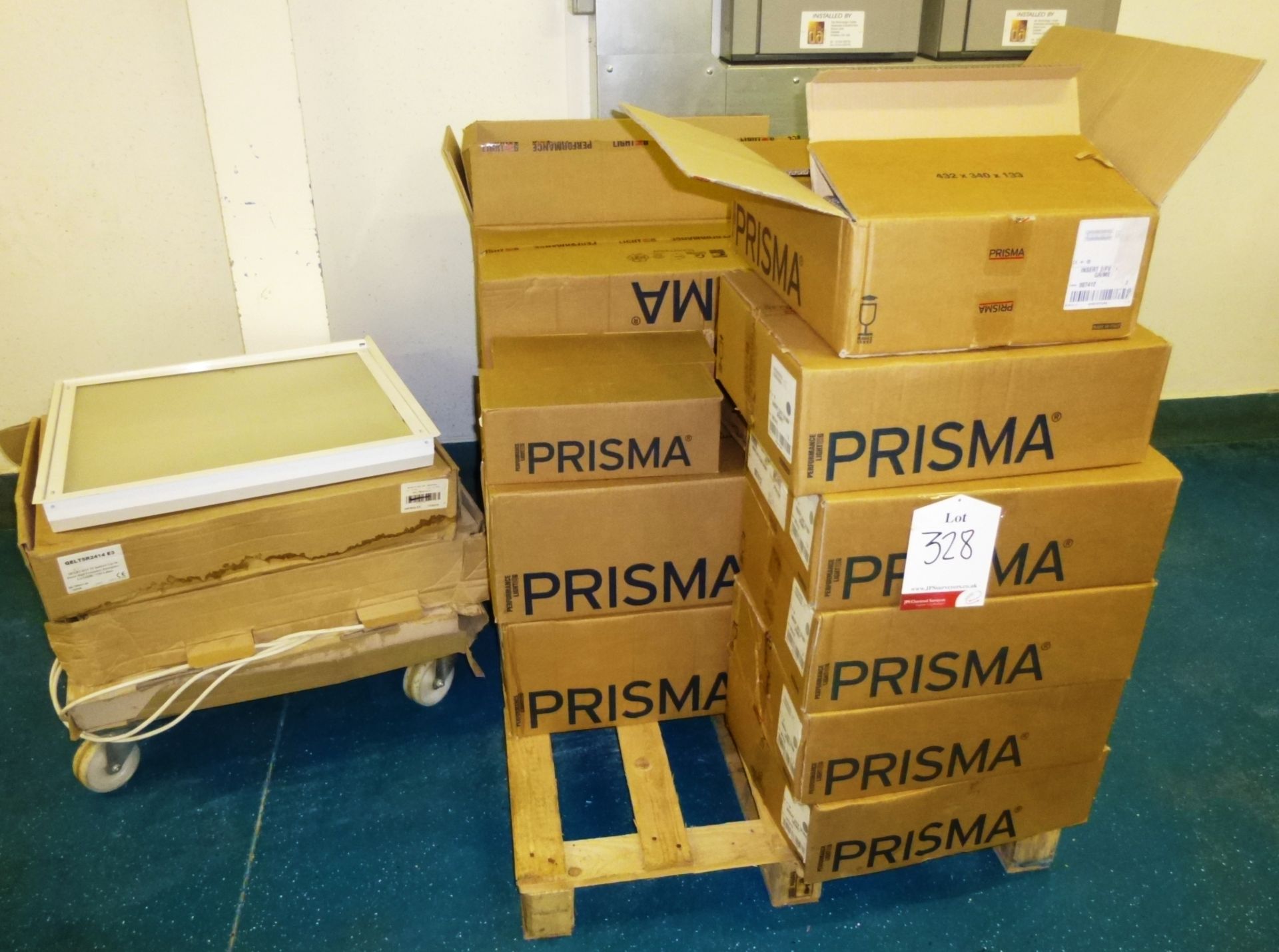 Pallet of Various Prisma Performance Outdoor Lighting