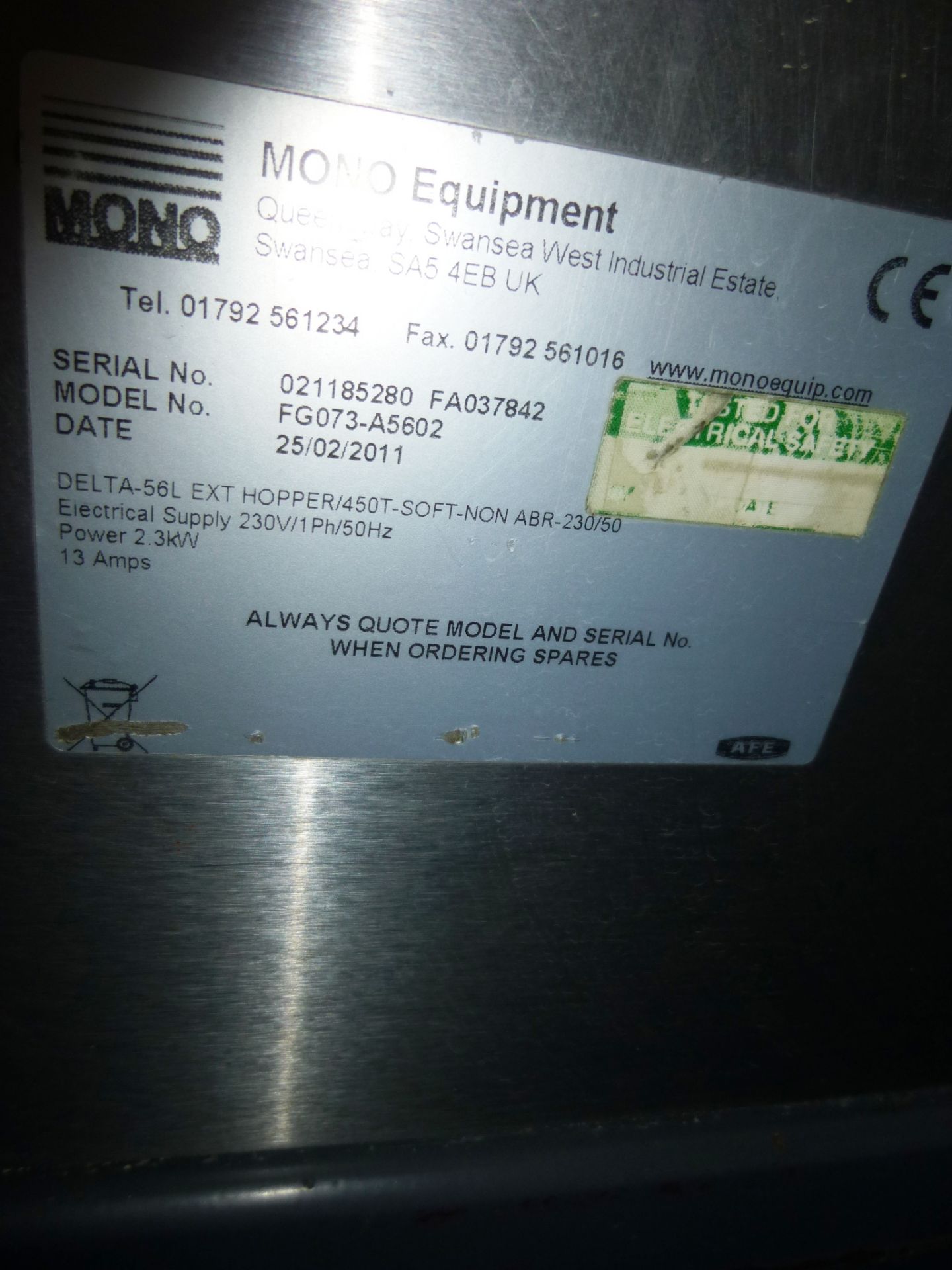 Mono Delta Confectionary Depositor - Image 4 of 4