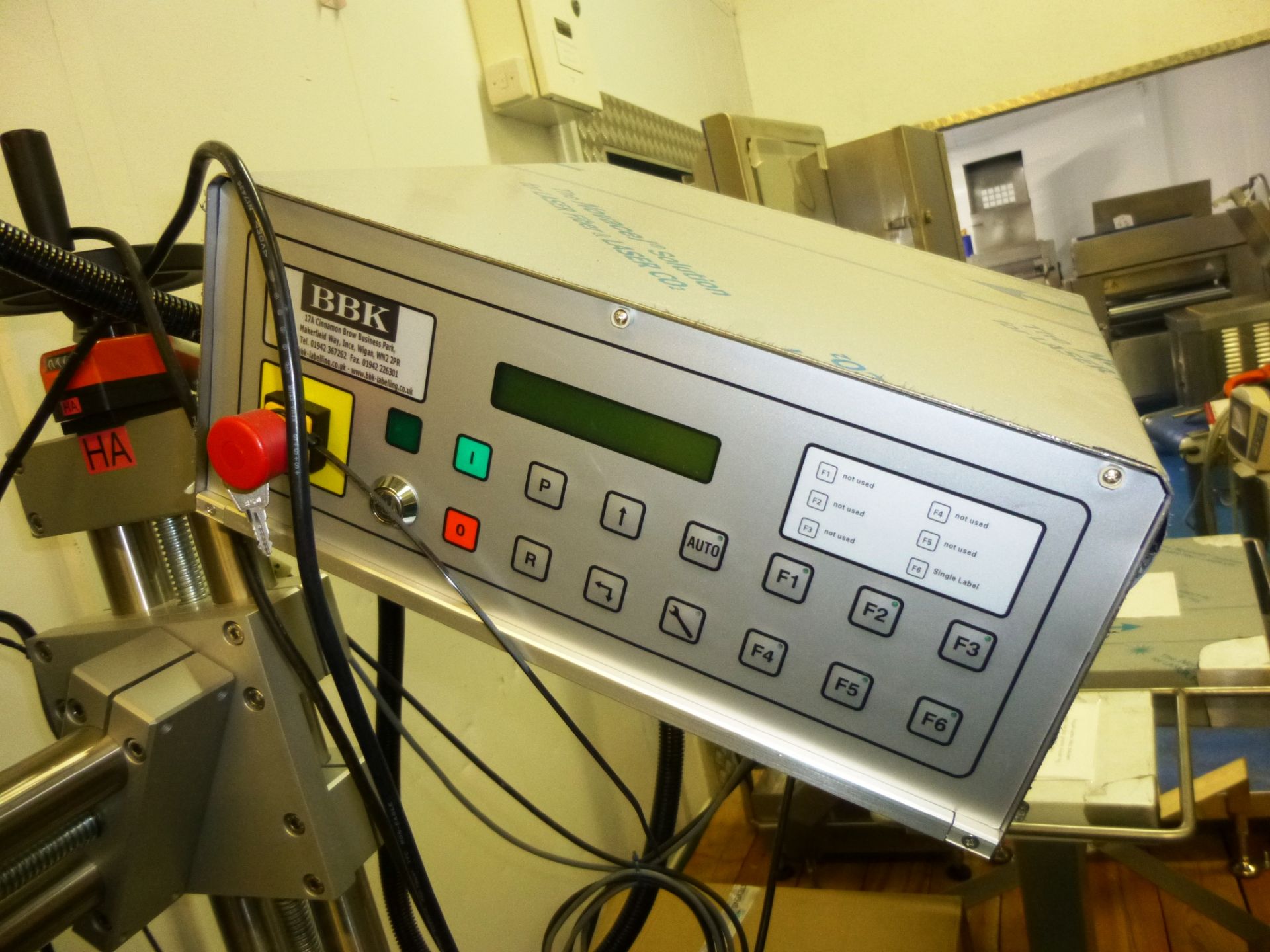 BBK Rapid "SM" Adhesive Labelling Machine - Image 2 of 6