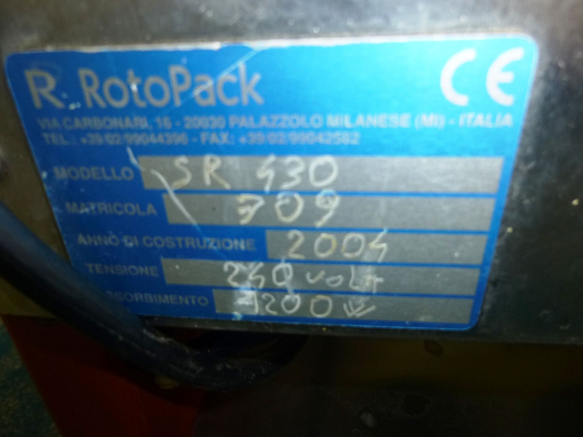 Rotopack SR430 Manual Sealing Machine - Image 4 of 5