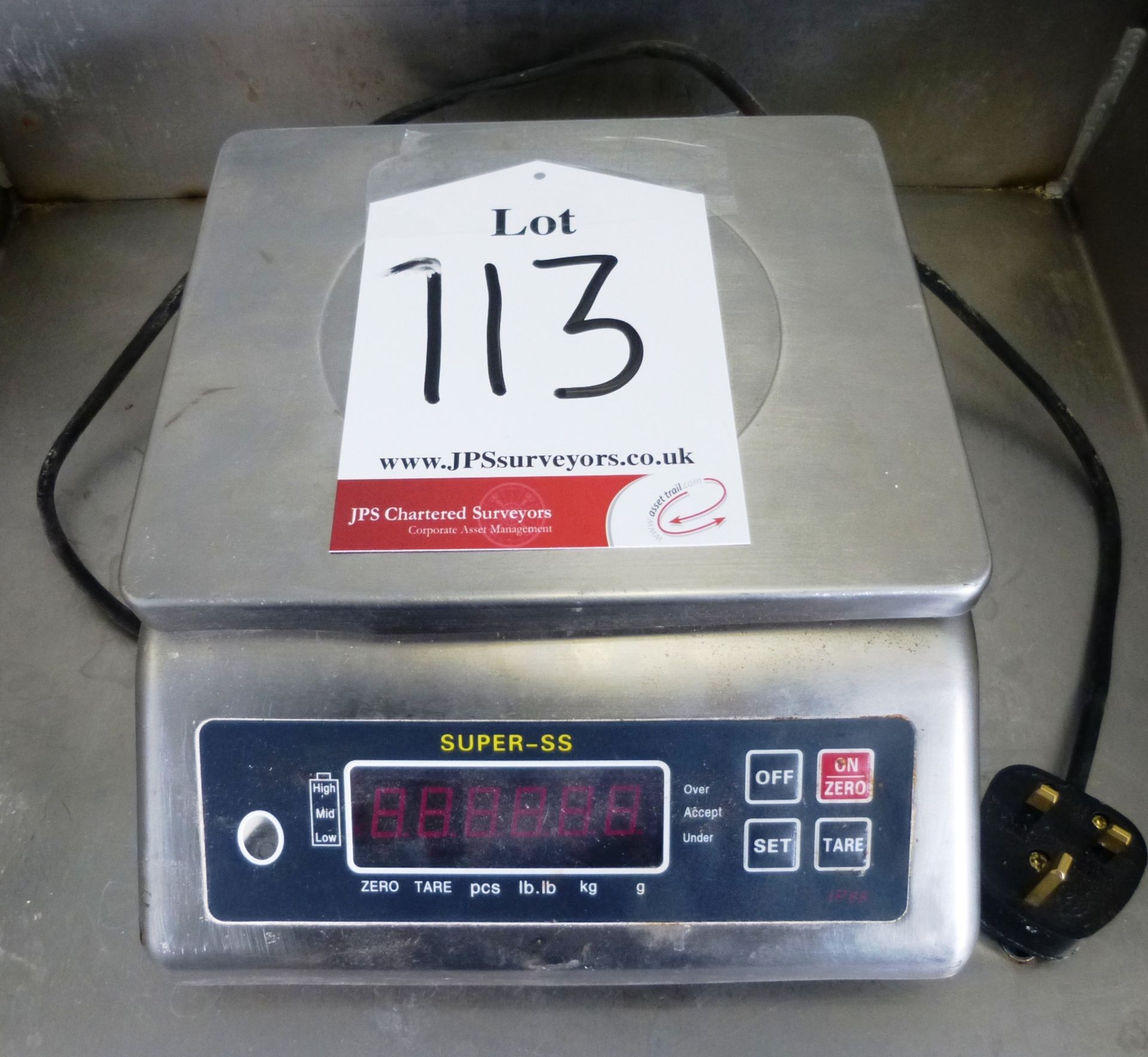 Marsden Super SS Operated Waterproof Bench Scale