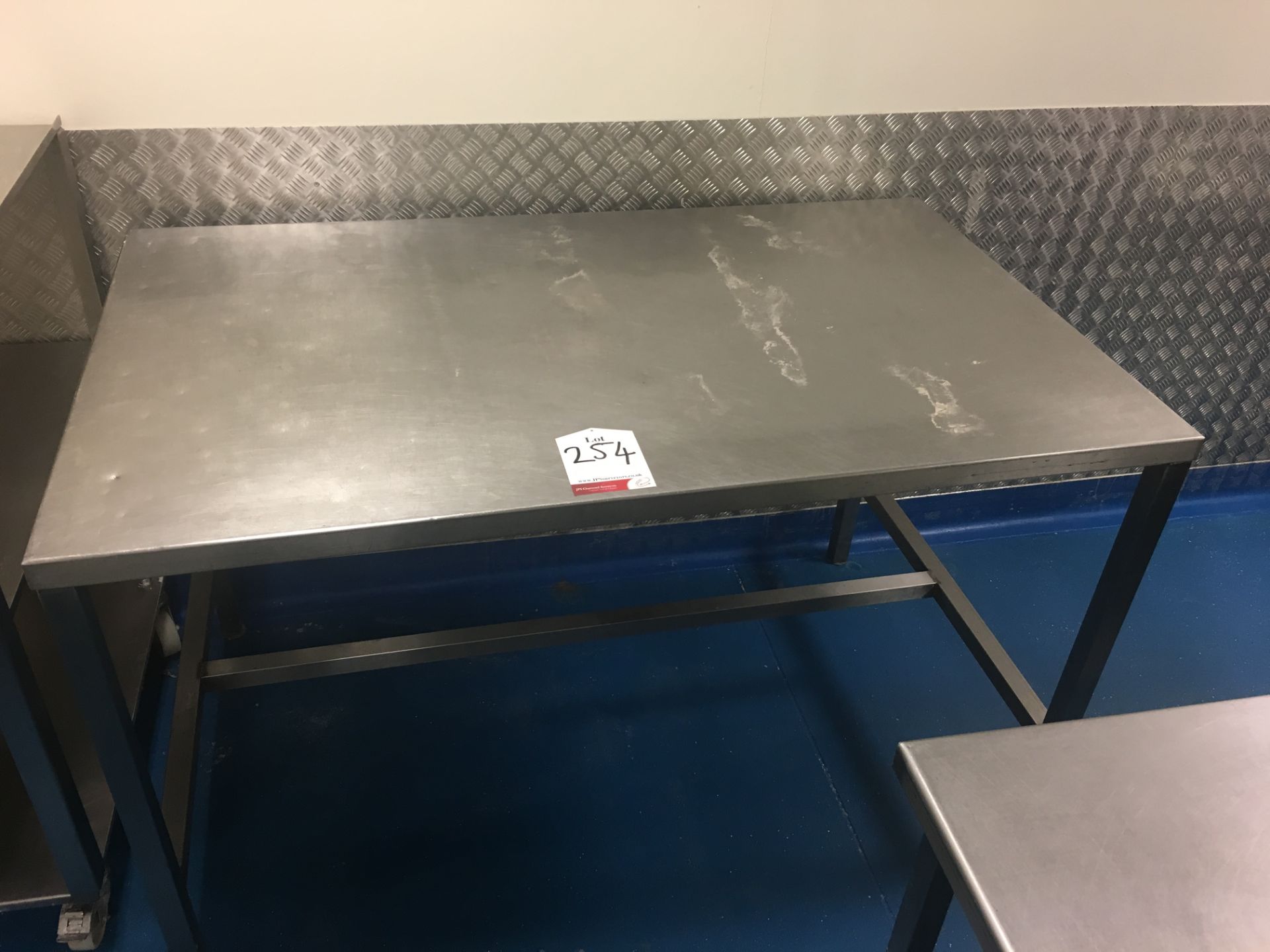 Stainless Steel Preparation Table