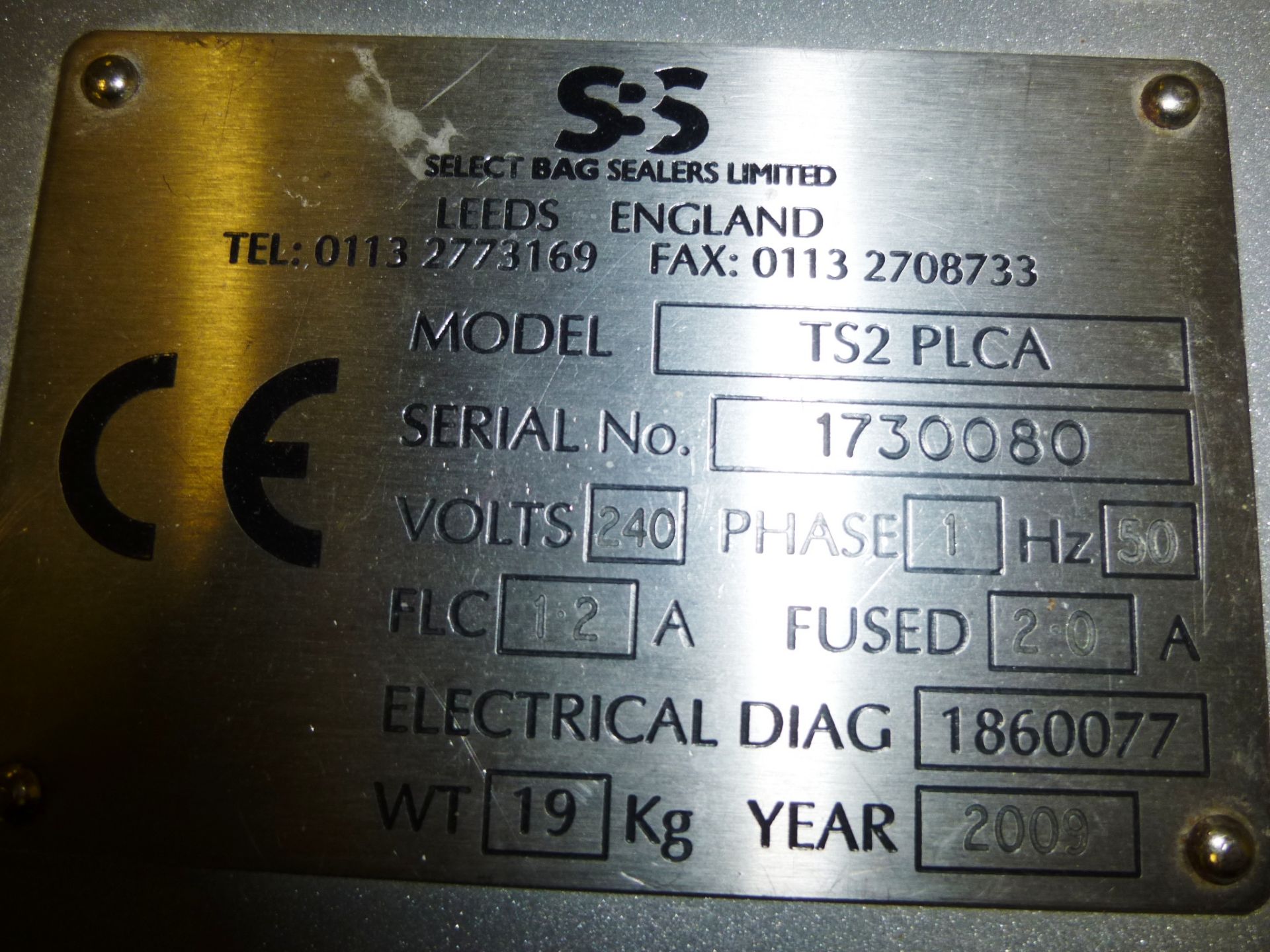 SBS TS2 Table Top Sealer - Image 2 of 3