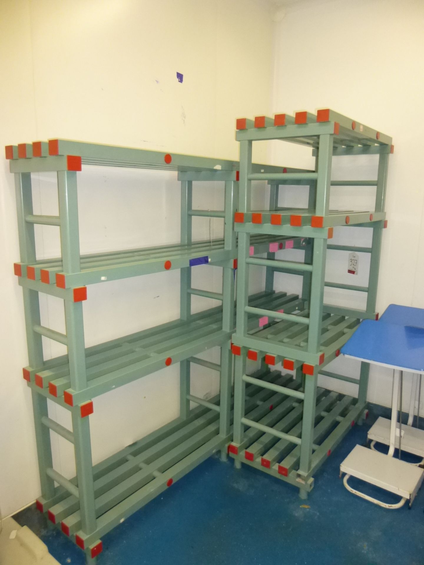 REA Hygienic Modular Plastic Shelving