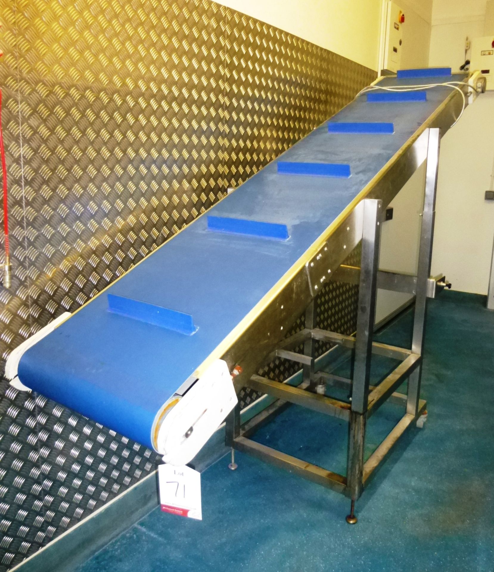 Mobile Motorised Incline Conveyor