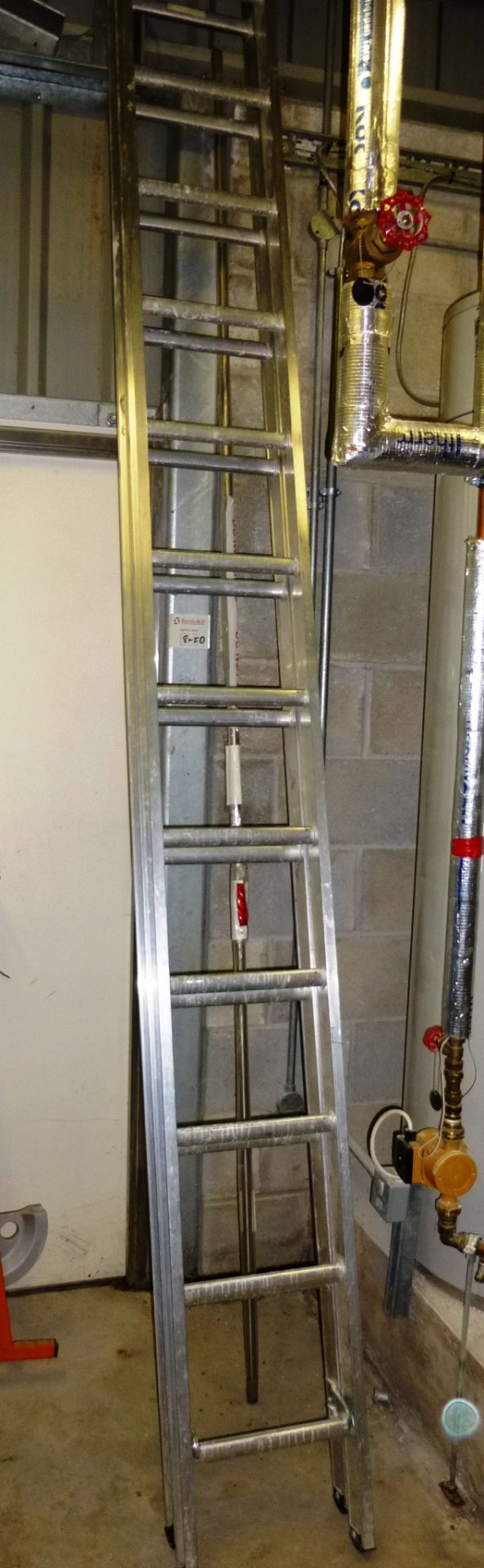 24 Step ABRU Aluminium Ladder - 3.4-6.1M
