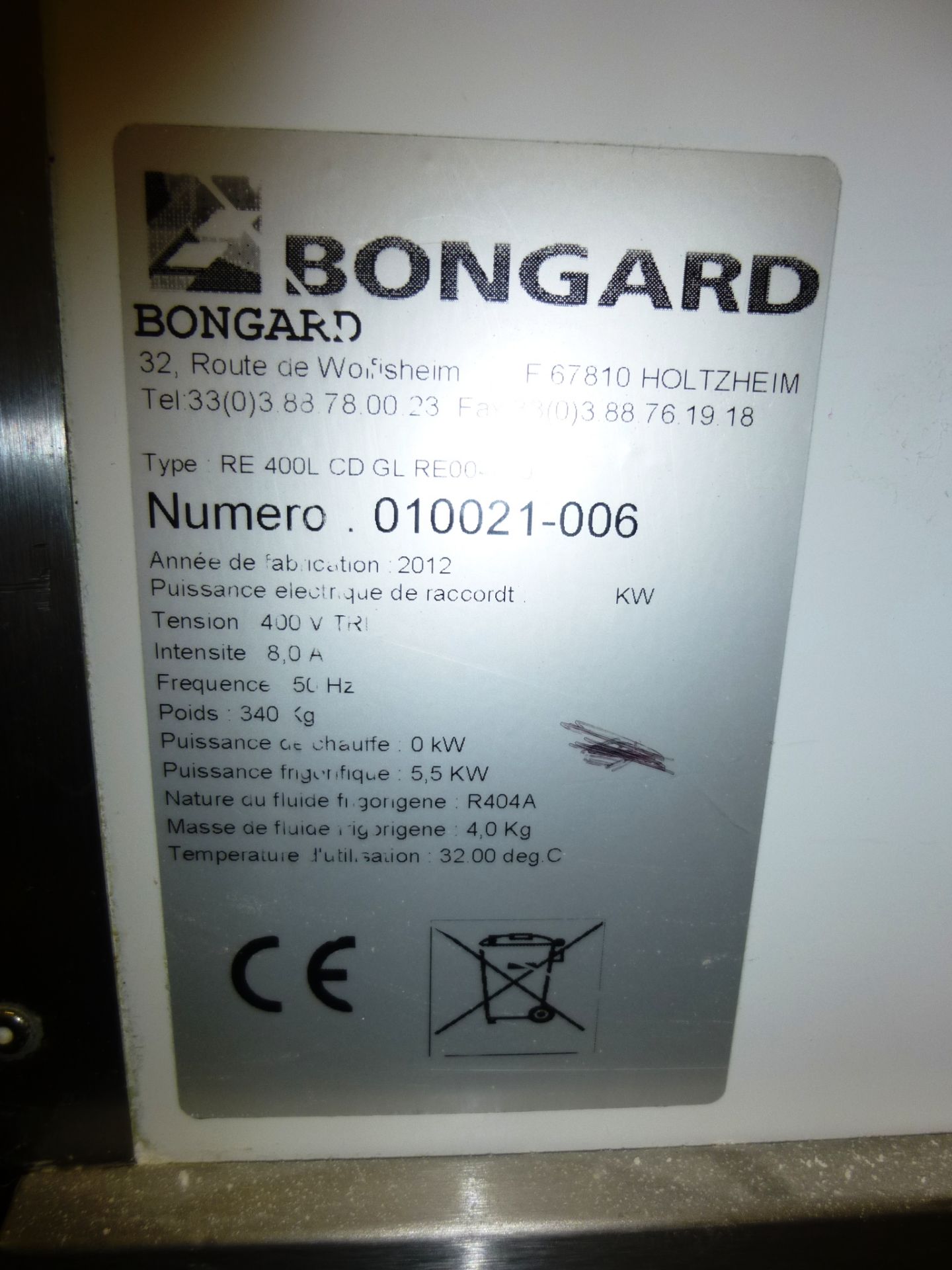 Bongard Water Chiller - Image 3 of 4