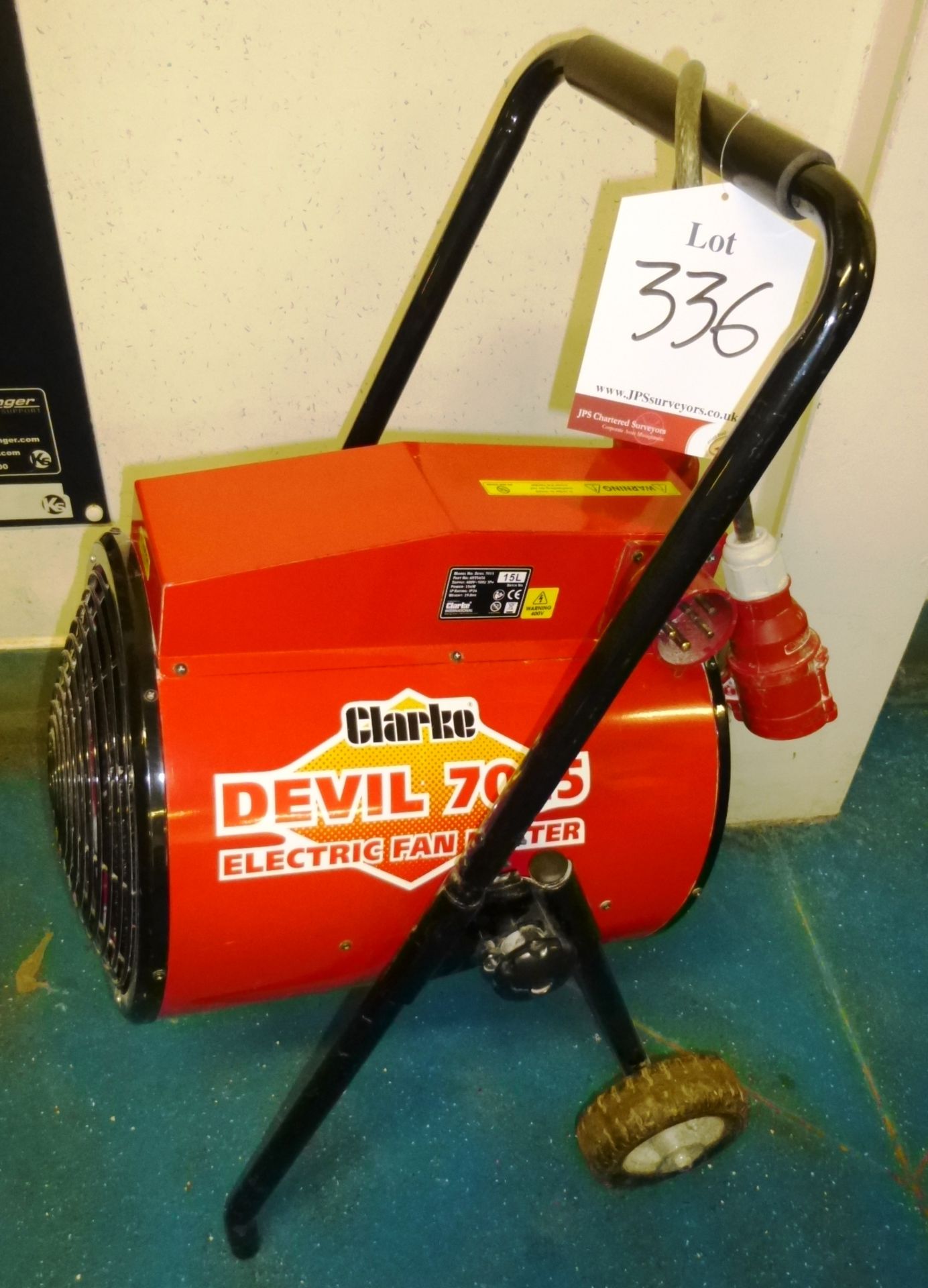 Clarke Devil 7015 Industrial Electric Fan Heater 15kW