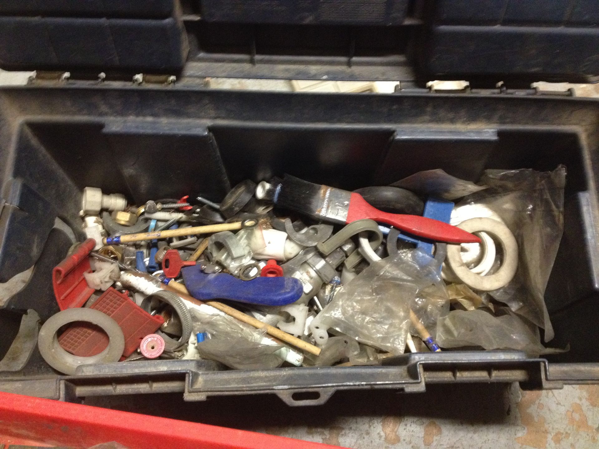 1 X Tool Box with Various tools inc Screwdrivers & Drill Bits - SEE PICTURES FOR FULL CONTENTS - Image 3 of 3