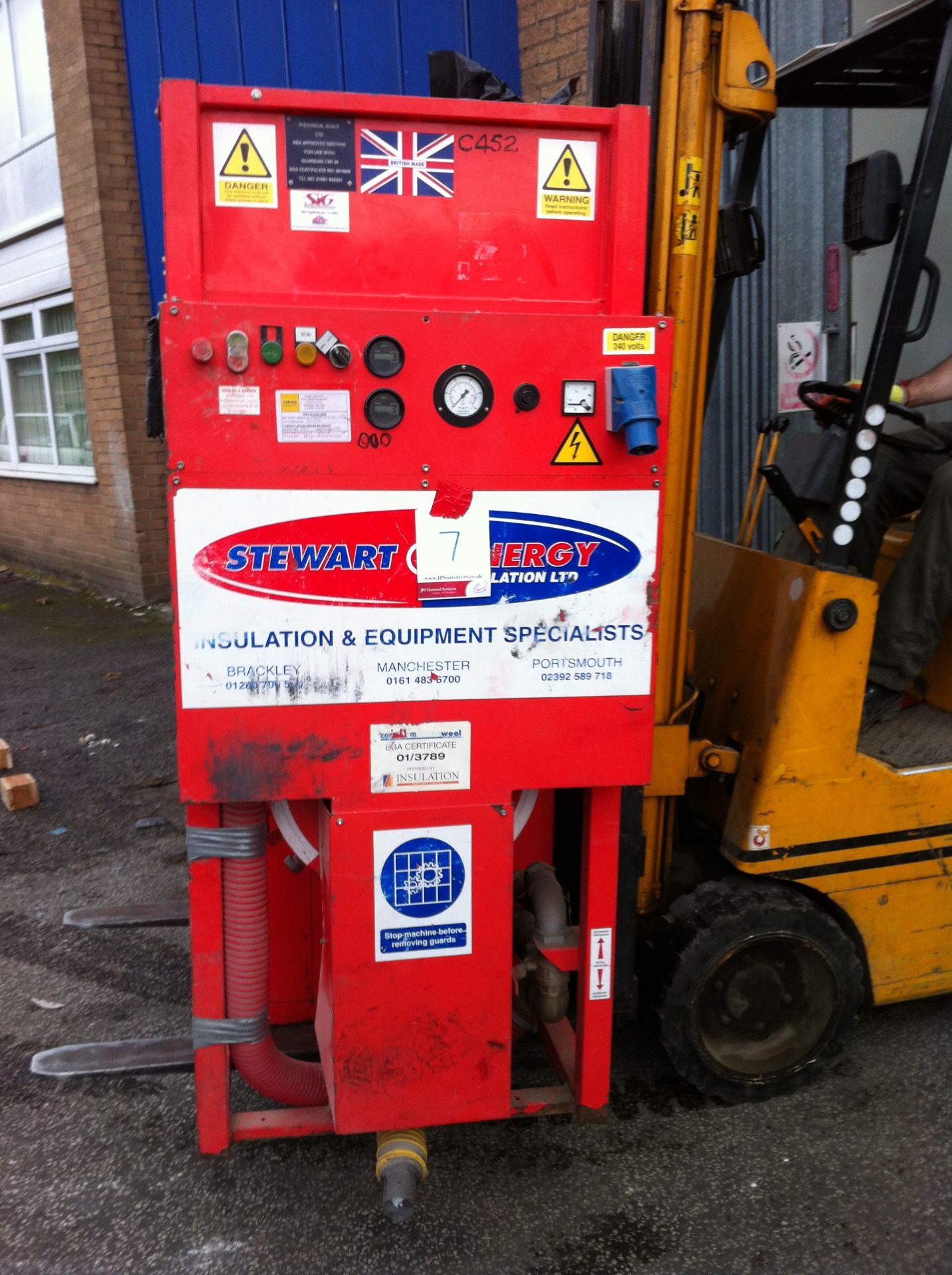 Stuart Energy Cavity Wall Insulation Machine SE500/CH452