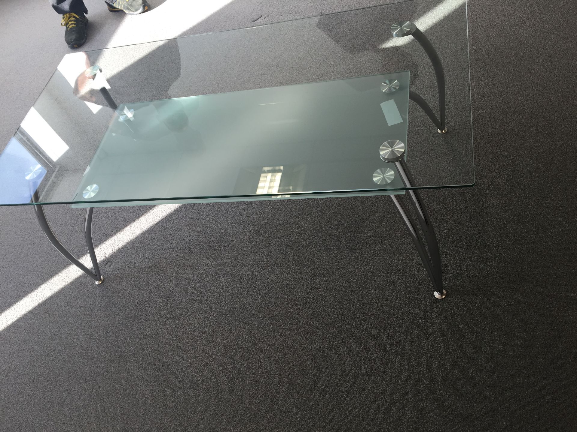 Glass Coffee Table (dismantled) - Image 3 of 5